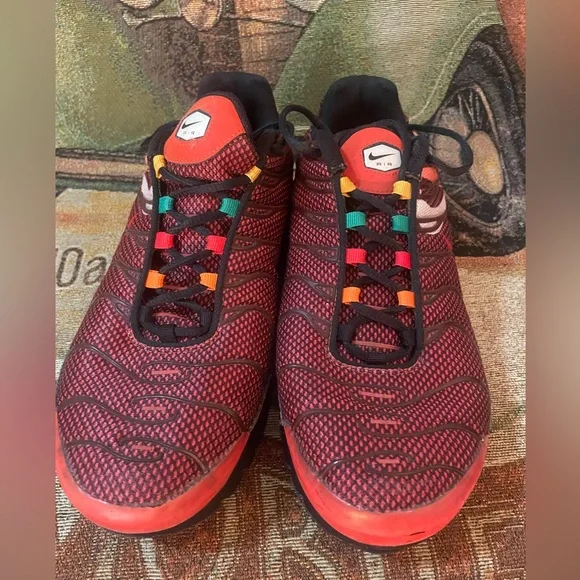 NIKE Air Max Plus Tn Sunburst Pack Sneakers Size 10 - Picture 4 of 10